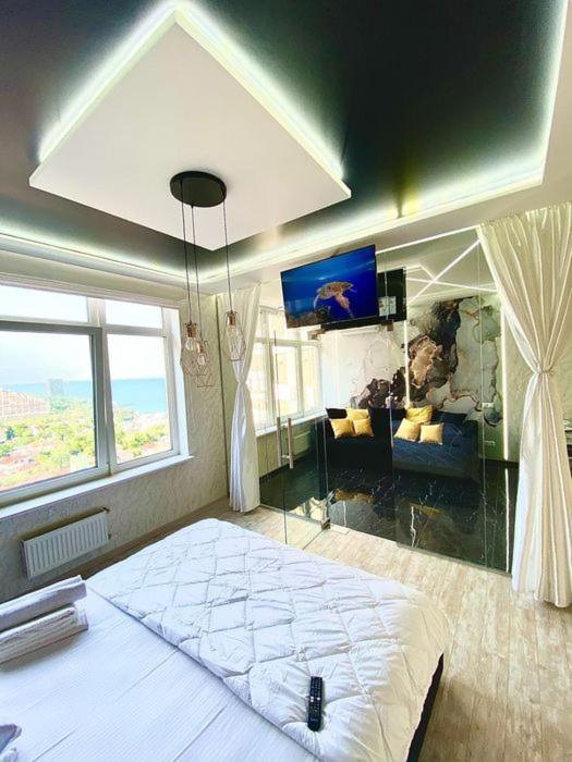 Apartment Vip в аркадии с видом на море! 44 жемчужина Kadorr на каманина!