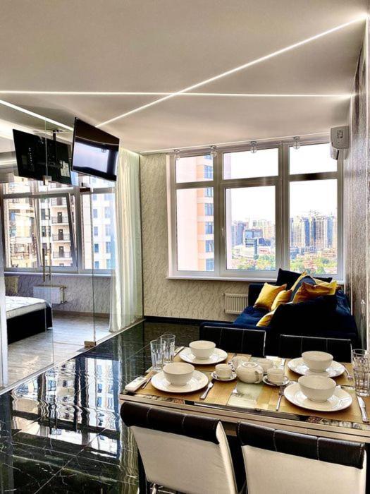 Vip аркадия: морской вид в 44 жемчужине Kadorr Apartment Odesa