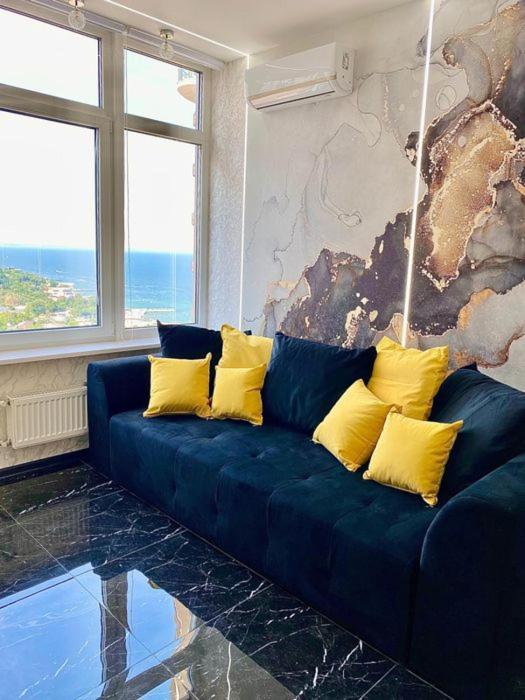 Vip аркадия: морской вид в 44 жемчужине Kadorr Apartment Odesa